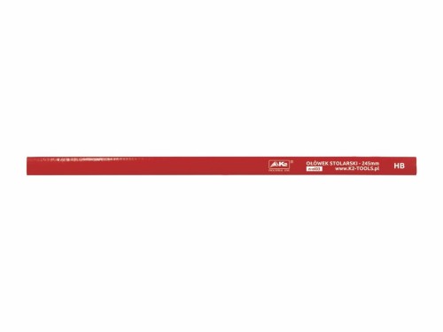 Ołówek stolarski czerwony K2 245 mm HB
