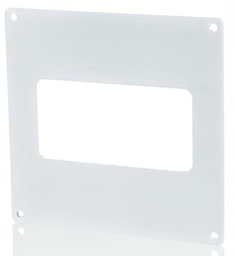 Kołnierz przyścienny PCV 122x60mm wentylacja  415