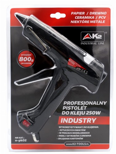 Pistolet do kleju N-PK02 K2 industry 250 W K2