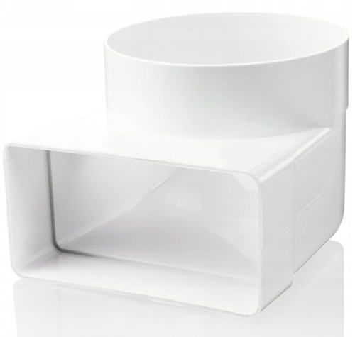 Kolano łącznikowe pionowe 204x60 90st 125fi 540