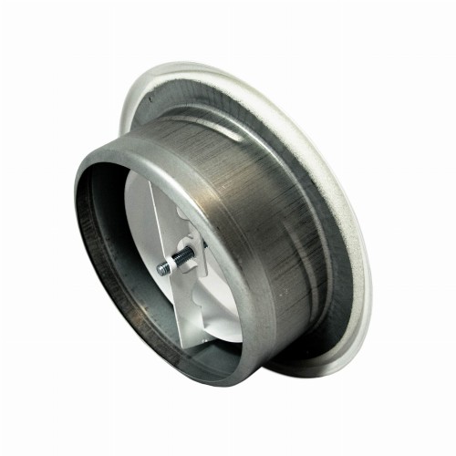 Anemostat nawiewny zawór wentylacyjny z ramką biały TICKA fi 200 mm