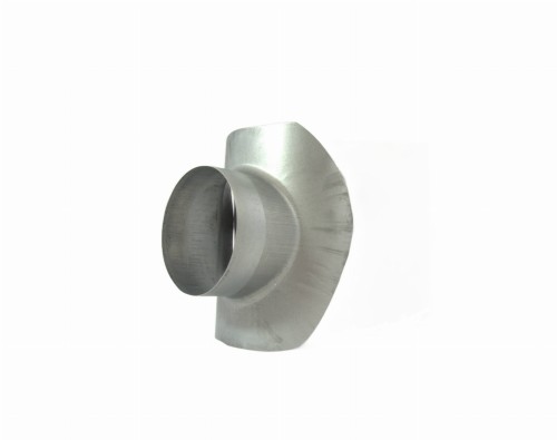 Sztucer siodłowy trójnik tłoczony siodło do rur spiro 125-100 mm TICKA