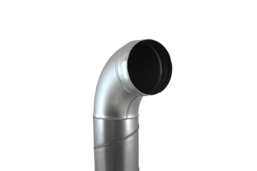 Kolano tłoczone TICKA ocynk fi 160 mm 90 stopni system rura spiro