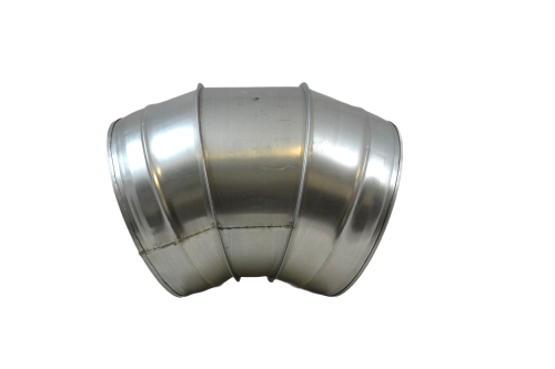 Kolano segmentowe TICKA ocynk fi 250 mm 45 stopni system rura spiro