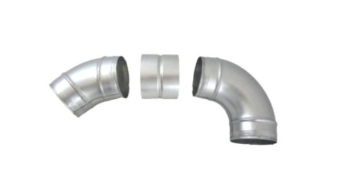 Mufa ocynkowana TICKA złączka mufowa fi 160 do rur spiro wentylacja