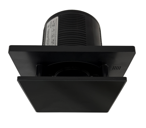 wentylator łazienkowy hokuro czarny szklany