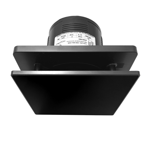 wentylator łazienkowy hokuro czarny szklany