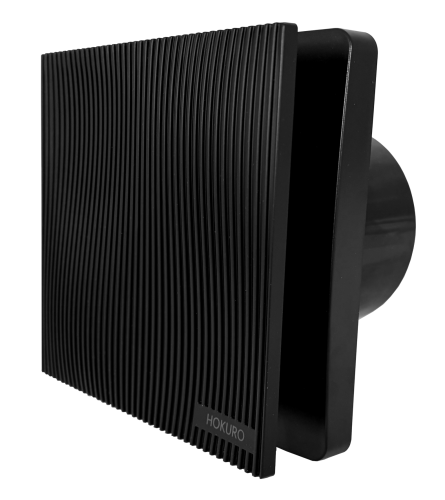 wentylator łazienkowy hokuro czarny