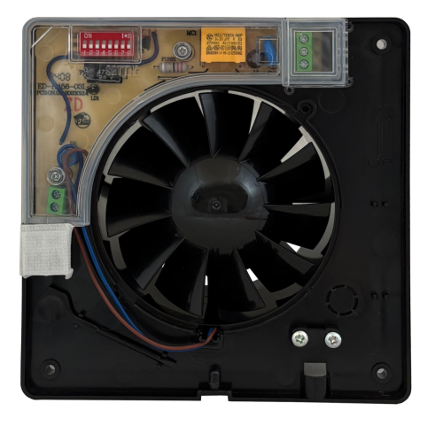 wentylator łazienkowy hokuro czarny