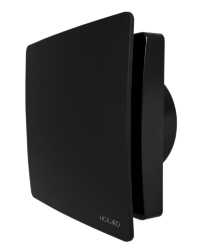 wentylator łazienkowy hokuro czarny