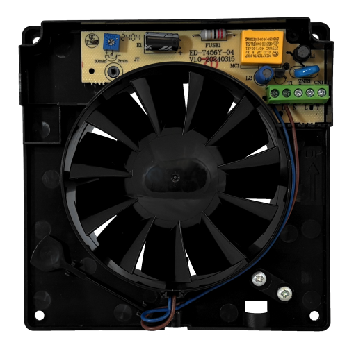 wentylator łazienkowy hokuro czarny