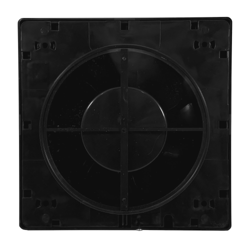 wentylator łazienkowy hokuro czarny szklany