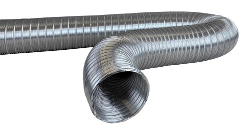 Rura kanał elastyczny nieizolowany TICKA 100mm flex do kominka spiro 3mb